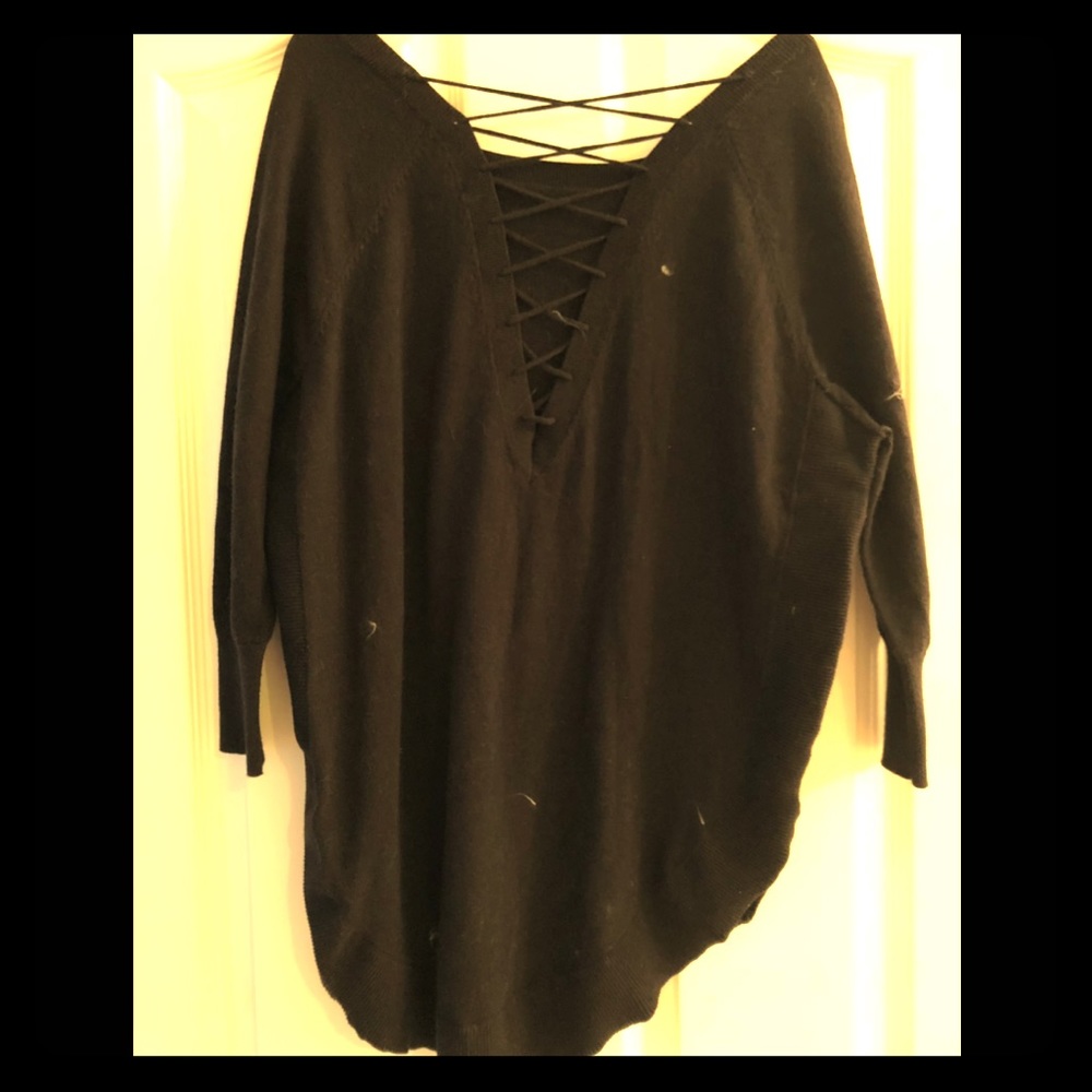 Cross Back Sweater (EXPRESS)